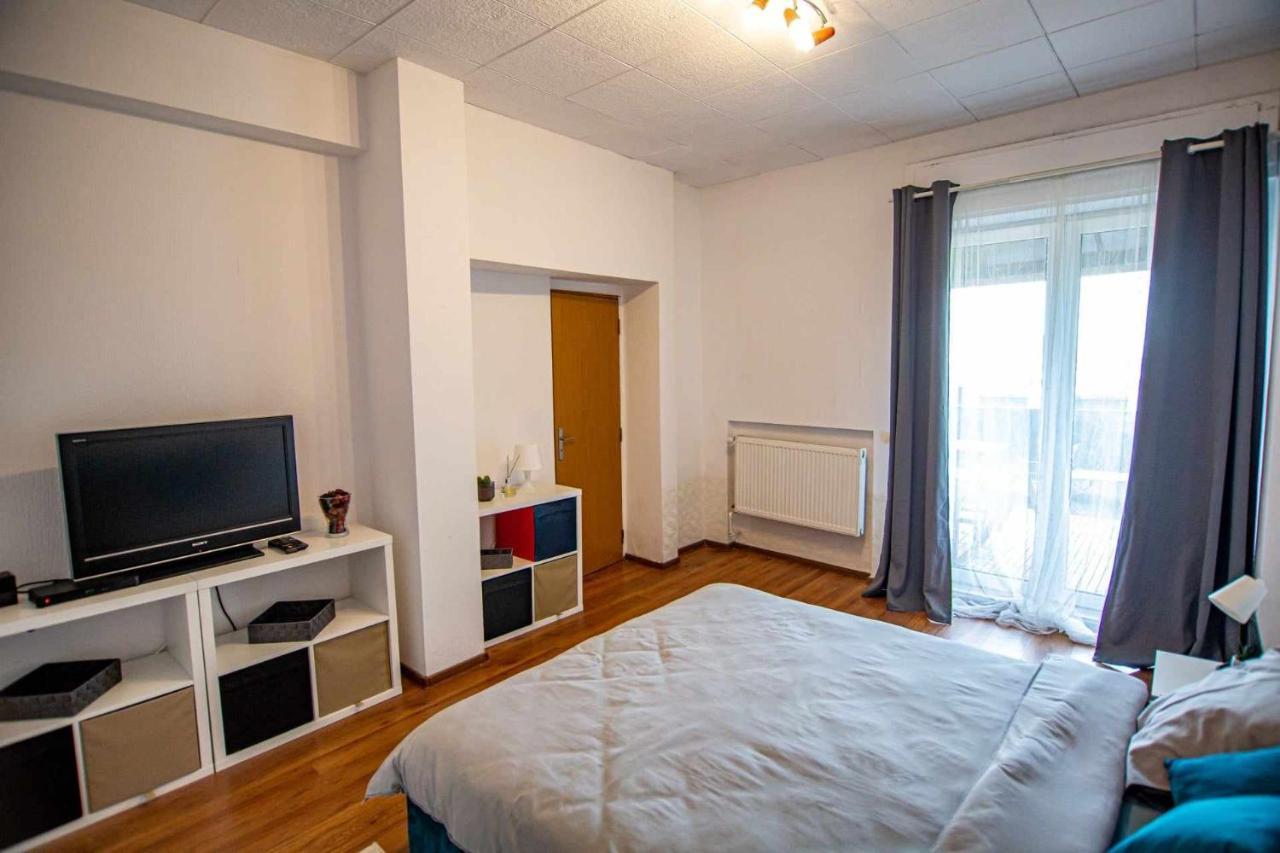 Apartment With Panoramic Terrace In City Center ブカレスト エクステリア 写真